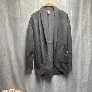 Eddie Bauer Open Front Cardigan size small